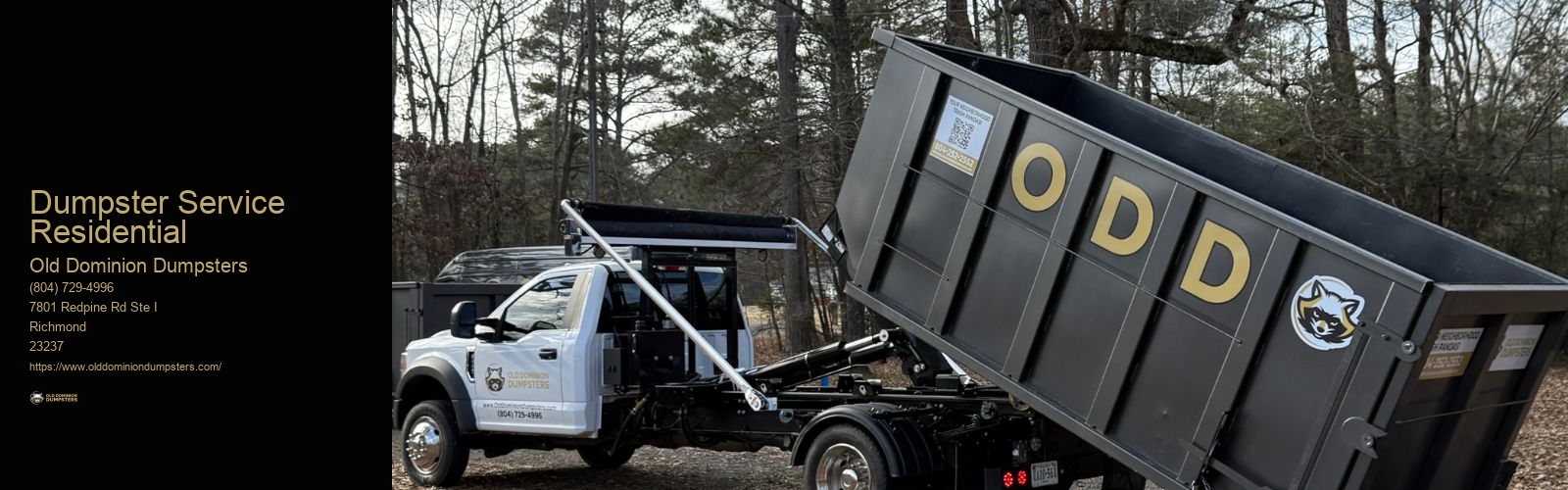 Dumpster Service Residential