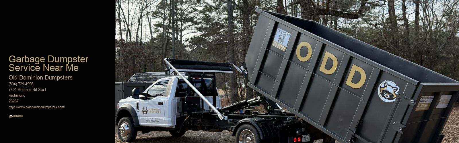 Garbage Dumpster Service Near Me