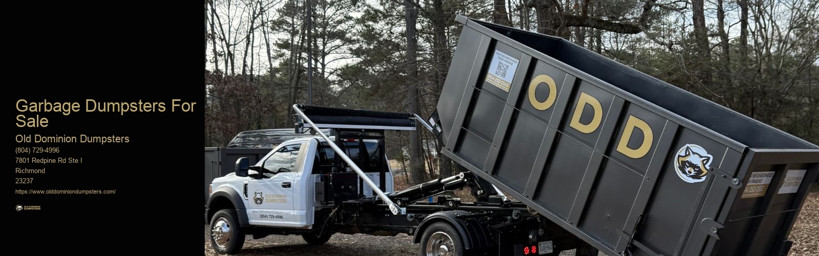 Garbage Dumpsters For Sale