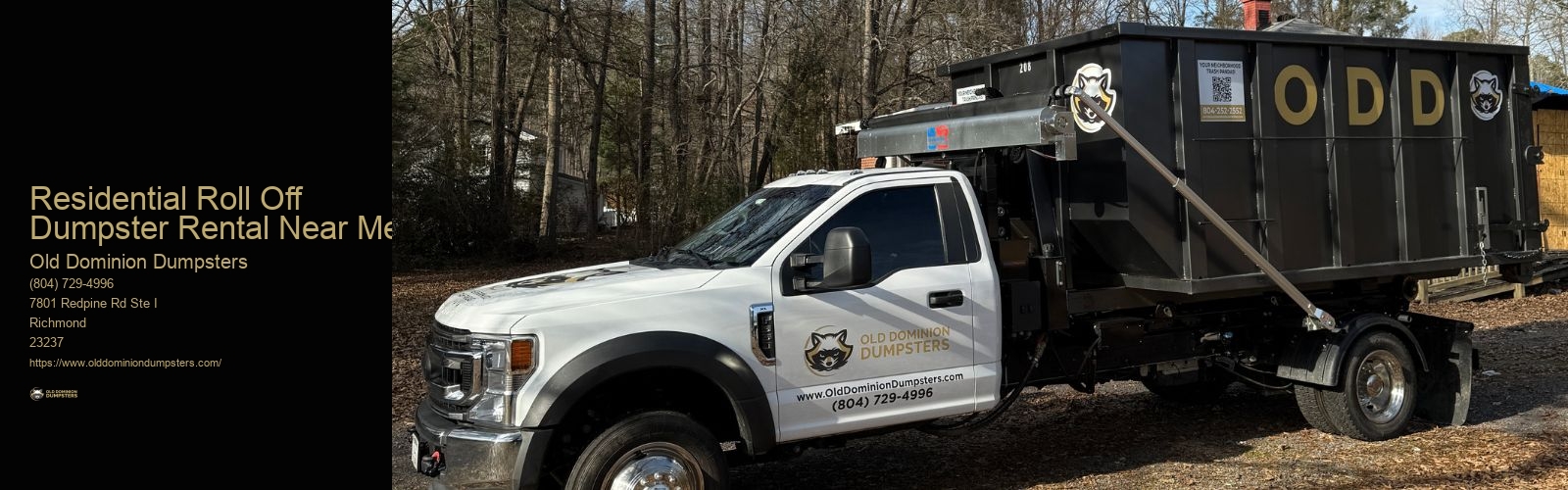 Residential Roll Off Dumpster Rental Near Me