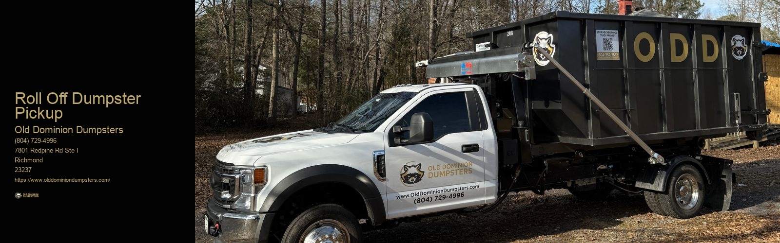 Roll Off Dumpster Pickup