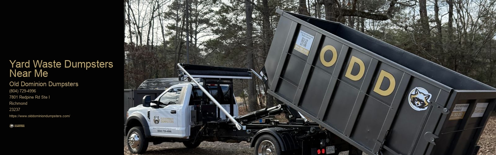 Yard Waste Dumpsters Near Me